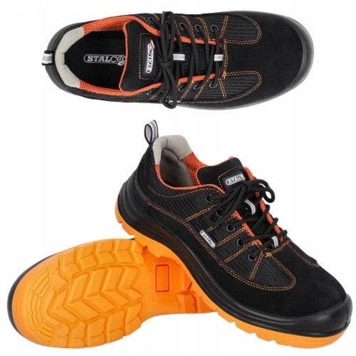 Buty robocze STALCO Light S1 SRC -r. 42, skórzane