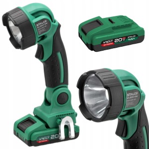 Lampa robocza akumulatorowa STALCO WLS20-3W + akumulator 4Ah