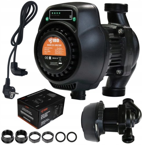 Elektroniczna pompa obiegowa IBO MAGI MAX do instalacji C.O. 25-100 180