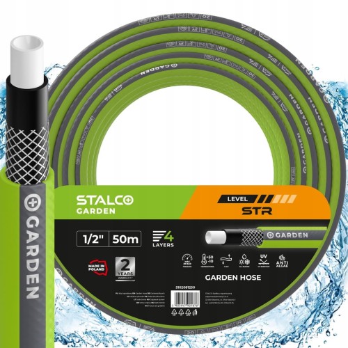 Wąż ogrodowy STALCO GARDEN STR 50m 1/2" - 4 warstwowy