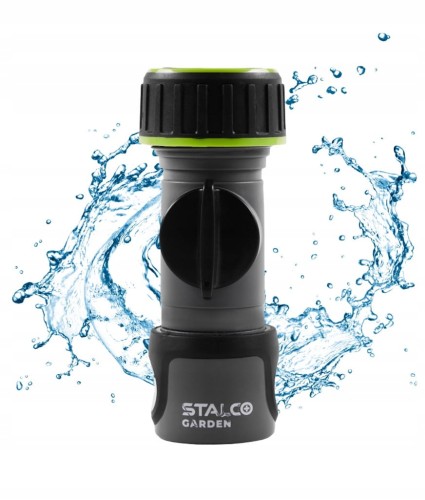 Szybkozłącze z zaworem do węża 3/4" EXP STALCO GARDEN