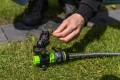 Metalowy pulsacyjny zraszacz na szpilce EXP STALCO GARDEN
