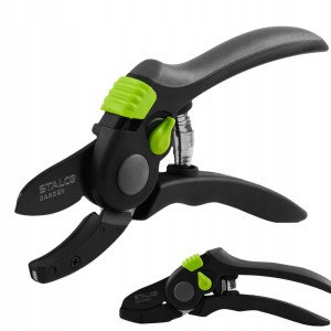 Sekator ogrodowy ręczny kowadełkowy do cięcia gałęzi STR STALCO GARDEN