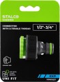 Szybkozłączka przyłącze z gwintem wew.  reduktor 1/2"-3/4" EXP STALCO GARDEN