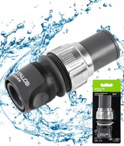 SSzybkozłącze ze stopem do węża 3/4" XTR STALCO GARDEN