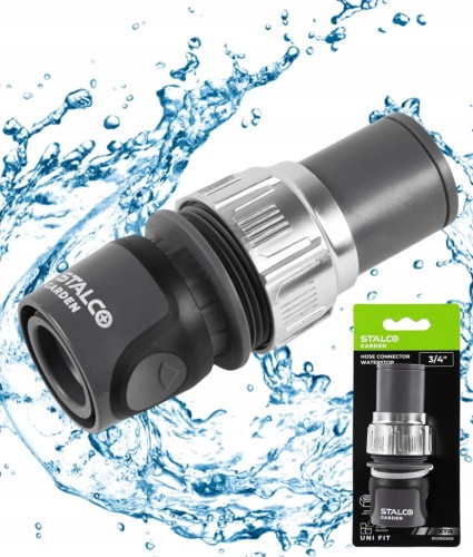 SSzybkozłącze ze stopem do węża 3/4" XTR STALCO GARDEN