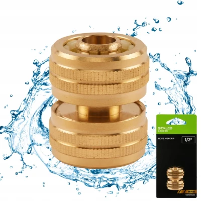 Reparator mosiężny do węża 1/2" BRS STALCO GARDEN