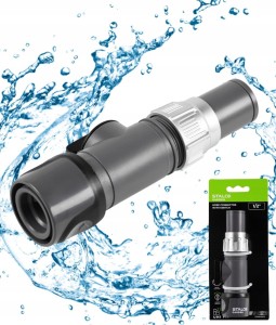 Szybkozłącze z zaworem do węża 1/2” XTR STALCO GARDEN