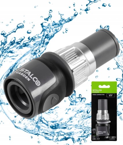 Szybkozłącze przelotowe do węża 1/2” XTR STALCO GARDEN