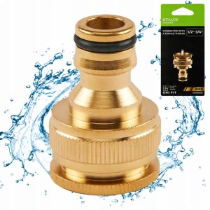 Szybkozłączka mosiężna z gwintem wew. 3/4" do 1" BRS STALCO GARDEN