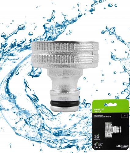Szybkozłączka aluminium z gwintem wew. 1" XTR STALCO GARDEN