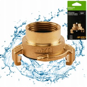 Złącze błyskawiczne mosiężne z gwintem wew. 3/4" BRS STALCO GARDEN