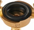 Złącze kołowe mosiężne z króćcem do węża 1/2" BRS STALCO GARDEN