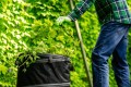 Duży wielofunkcyjny kosz ogrodowy 172 L składany STALCO GARDEN