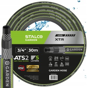 Wąż ogrodowy ATS 3/4" 30 m 5-warstw XTR STALCO GARDEN