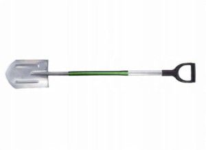 Szpadel ostry hartowany z trzonkiem metalowym STALCO GARDEN