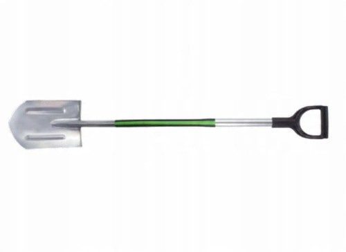 Szpadel ostry hartowany z trzonkiem metalowym STALCO GARDEN