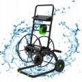 Wózek metalowy do węża 60m 1/2" XTR STALCO GARDEN