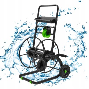 Wózek metalowy do węża 60m 1/2" XTR STALCO GARDEN