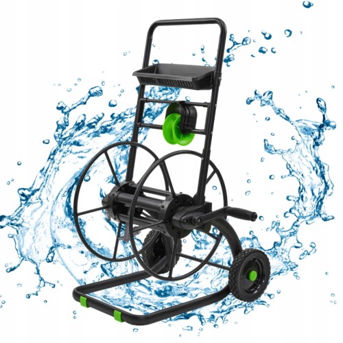 Wózek metalowy do węża 60m 1/2" XTR STALCO GARDEN
