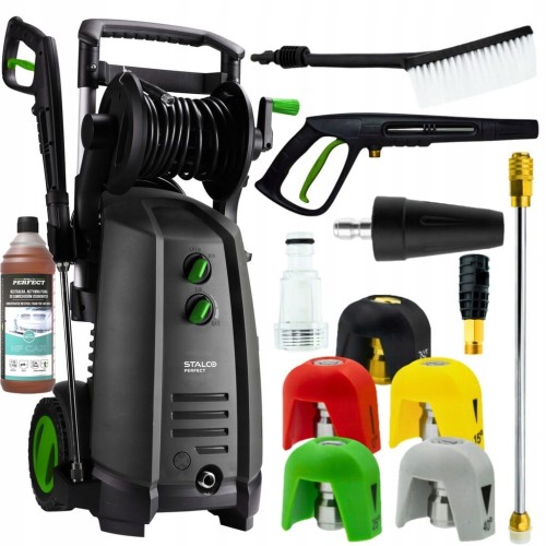 Myjka ciśnieniowa STALCO HPC180BI + zestaw akcesoriów i aktywna piana