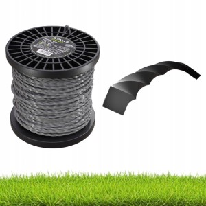 Żyłka tnąca kwadratowa STALCO SQUARE TWIST 2,7mm x 70m do podkaszarki