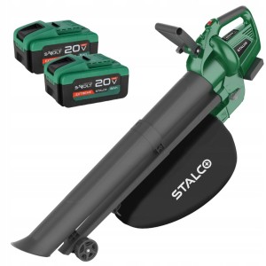 Dmuchawa do liści odkurzacz STALCO BVS4- akumulatorowa + 2x akumulator 8Ah