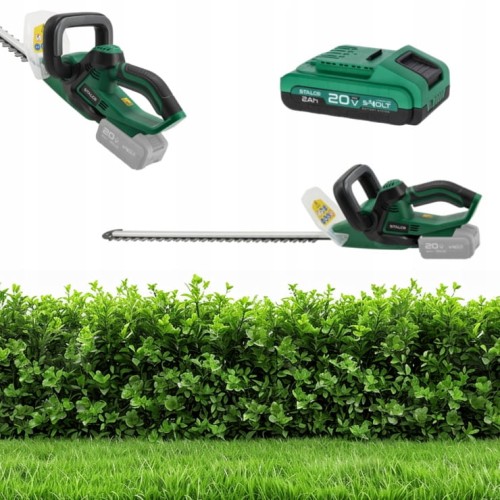 Nożyce do żywopłotu akumulatorowe STALCO 51 cm 20V + akumulator 2Ah