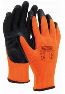 Rękawice poliestrowe robocze S-ECO THERMGRIP roz 9 - L 1 para STALCO BHP