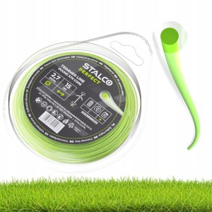 Żyłka tnąca okrągła wzmocniona  2,7mm/15m STALCO XTR CORE