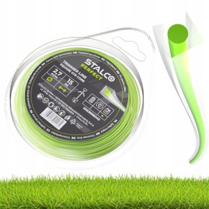 Żyłka tnąca kwadratowa mocna 2,7mm/15m STALCO XTR CORE