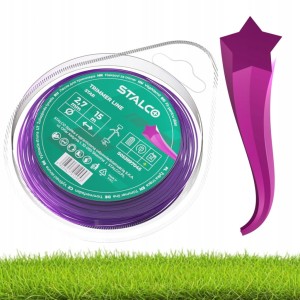 Żyłka tnąca gwiazdka 2,7mm/15m STALCO STAR