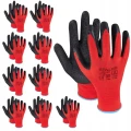 Rękawice robocze STALCO S-LATEX  10 XL (10 par)