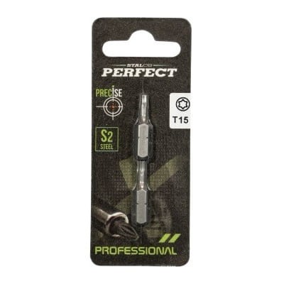 Końcówka bit 1/4" blister TORX TORX T10x25mm 2szt STALCO PERFECT