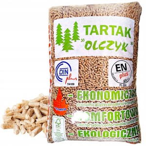 Pellet drzewny OLCZYK certyfikowany EKO 15 kg