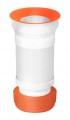 Rura odpływowa regulowana fi 110 mm 31 - 55 cm - pomarańczowa