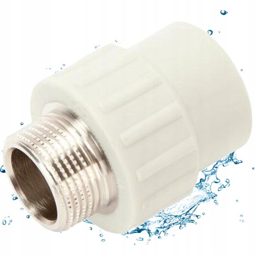 Mufa zgrzewana PP-R GZ 20 x 1/2"