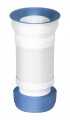 Rura odpływowa do WC regulowana fi 110 mm 31-55 cm granatowa