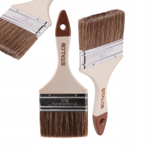 Pędzel angielski do drewna 3,5" 89 mm WOOD STALCO