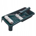 Zestaw malarski: Kuweta 15 x 29 cm + uchwyt + 2 x wałek 10 cm mikrofaza STALCO