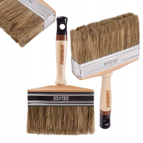 Pędzel tapetowy ławkowiec do drewna 130 mm WOOD STALCO