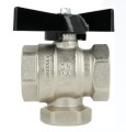 Zawór kulowy z filtrem siatkowym i magnesem BFV GW 3/4" CALA DN20 AFRISO