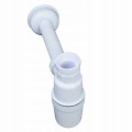 Półsyfon syfon umywalkowy z tworzywa 5/4" biały