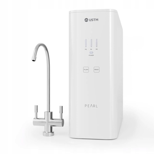 Filtr odwróconej osmozy USTM RO Pearl New Style 600 GPD z wylewką chrom