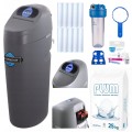 Zestaw: Stacja uzdatniania wody Klarwod CS Shadow 20l + sól 25kg + test wody + filtr
