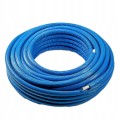 Rura PEX/PEX/Al/PEX 16 mm w otulinie niebieskiej 6 mm - 50 mb
