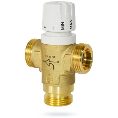 Zawór termostatyczny mieszający AFRISO ATM 346 3/4" 20-43°C Kvs 1,6 m3/h
