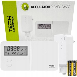 Regulator temperatury TECH T-9.2 - bezprzewodowy, tygodniowy