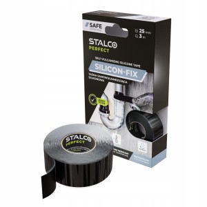 Taśma naprawcza samowulkanizująca silikonowa STALOC 25mm x 3m