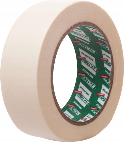 Taśma papierowa maskująca wewnętrzna STALCO 38 mm x 50 m biała